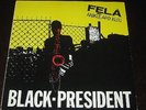 Fela Kuti rare '81 AFRO JAZZ FUNK KILLER LP Black President on Arista mint-