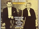 PHILIPS ED.1 BEETHOVEN HASKIL GRUMIAUX VIOLIN SONATAS 4 LP 6733001 AS NEW