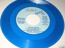 ELVIS PRESLEY BLUE VINYL LITTLE SISTER WLP PROMO 45 DJ COPY & PICTURE SLEEVE EX