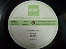 Camel In Concert No 250. 1981 BBC Transcription Disc CN 3781/S  EX LP
