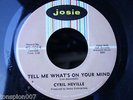 CYRIL NEVILLE on JOSIE - tell me what´s on your mind / gossip - original issue 