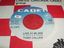 TERRY CALLIER Look At Me Now 45 Rare Northern Soul NM- Orig Cadet Promo