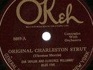 Eva Talyor Original Charleston Strut, Clarence Williams Blue 5 Okeh 8089 78 rpm