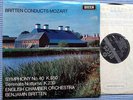 BENJAMIN BRITTEN Mozart  ORIG Decca WB SXL 6372 UK-1968 LP MINT