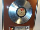 Eric Clapton Backless platin Schallplatte goldene gold record
