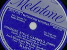 Someone Stole Gabriel's Horn, Jack Bland, Henry Allen, Melotone 12513 78 rpm E