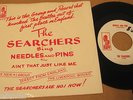 THE BEATLES SEARCHERS NEEDLES & PINS  WLP PROMO 45 DJ COPY PROMO PICTURE SLEEVE
