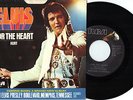 ELVIS PRESLEY PICTURE SLEEVE 45 For The Heart/Hurt BLACK LABEL PB-10601 NM/EX