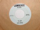 Original Michigan Rock &Roll 45 Jack Wood Lawrence Label Born To Wander  Rare
