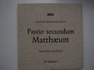 Bach, Matthäus Passion, Richter, Archiv 4 LP Box