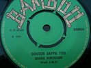 SOUND DIMENTION   DOCTOR SAPPA TOO  BAMBOO   BAM 5   VG  CON