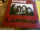 THE DOORS LA WOMAN Original DIE CUT Window ROUND CORNERS EKS-75011 NM