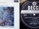 PERLMAN-ASHKENAZY / Franck Violin Sonata / UK DECCA FFSS WB-ED3 SXL 6408
