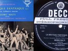 GEORG SOLTI / Rossini La Boutique Fantasque / UK DECCA FFSS WB-BB-ED1 SXL 2007