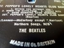 Beatles SGT PEPPERS LONELY HEARTS CLUB BAND 1967 LABEL ERROR UK MONO VINYL LP.
