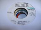 HEAR Northern Soul Promo 45 ALEX BROWN I'm Not Responsible on Sundi (Promo)