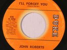 rare Soul 45 JOHN ROBERTS i'll forget you DUKE Hear