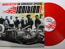 Brian Setzer Stray Cats Red Vinyl LP Hot Rod Cover 2001