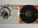 THE FOUR (4) SEASONS GREETINGS (CHRISTMAS LP) VEE JAY OVAL ORIG. US MONO PRESS