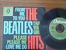 Beatles The Hits from me to you; Thank you girl Ultra rare German EP Original