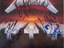 Metallica Master of Puppet LP Signed Hetfield, Ulrich, Hammett & Cliff Burton