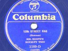 V.RARE BLUE SHELLAC SOL HOOPII 78 12th STREET RAG /RIGHT OR WRONG COL. 1189-D E+