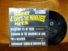 4 Tops And Monkees EP Great 4 Tops And The Monkees Hits Reach Out I'll Be There