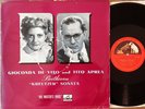 Gioconda De Vito:Beethoven Kreutzer Sonata:Rare HMV ALP 1319:Orig Red/Gold