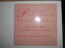 Teddy Pendergrass Believe In Love 4 MIXES Phat Phili Believe Dat Dub Teddy Bear