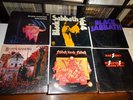 7x Black Sabbath LP's:orig. Master of Reality,Paranoid,Vol. 4,Bloody,Sabotage,ST