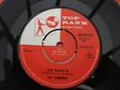 THE FLAMINGOS  LOVE WALKED IN /YOURS TOP RANK 1959  EX RARE 