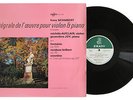 MICHELE AUCLAIR Schubert  violin sonatas #1 NM french Erato LDE 3236  LP