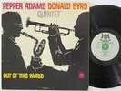 Pepper Adams Donald Byrd Quintet - Out Of This World LP - Warwick 2041 Mono