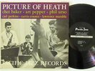 Chet Baker Art Pepper Urso - Picture of Heath LP - Pacific Jazz 18 Mono VG++