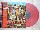 THE BEATLES / SGT. PEPPER'S LONLEY HEARTS CLUB JAPAN REDWAX LP / OBI, MONO, NM