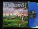 MEGADETH Youthanasia UK 1994 Blue colour UK Capitol LP Metal