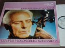 Enrico Mainardi Bach Six Solo Cello Suites Early Eurodisc Stereo Set 4LP NM