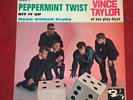 VINCE TAYLOR FRENCH EP PEPPERMINT TWIST SUPERBE ETAT LANGUETTE