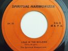 Rare FL Black Gospel 45 SPIRITUAL HARMONIZERS Leak In The Building on SH
