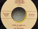 The FOUR BARS If I Give My Heart To You / Stop It JOSIE 768 Doo Wop RARE 45