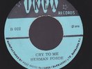 HERMAN FORDE so in love/cry to me ISLAND SOUL 45 on TREX