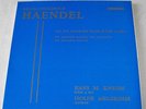 VERY RARE France BELVEDERE LP haendel 6 sonates pour flute ISOLDE AHLGRIMM harps