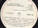 IRON MAIDEN-SEVENTH SON OF A SEVENTH SON-RARE GUATEMALA LP