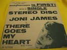 Rare First Ever STEREO 45 & PS:  Joni James on MGM 12706 There Goes My Heart