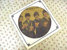 The Beatles in Italy. Langspielplatte mit Bild. Rarität. Rückseite graues Vinyl.