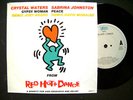 KEITH HARING 7” front & back ART COVER WATERS / JOHNSTON