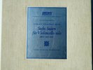 ARCHIV PRODUKTION 3 LP BOX SET PIERRE FOURNIER BACH CELLO SOLO SUITES