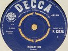 THE ZOMBIES   INDICATION  VERY RARE UK DECCA 7