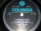 PINK FLOYD A SAUCERFUL OF SECRETS 1ST UK BLUE/BLACK COLUMBIA -1/-1 MATRICES