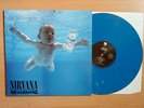 NIRVANA - Nevermind 1991 Geffen BLUE Vinyl  Grunge Alternative Heavy LP Metal